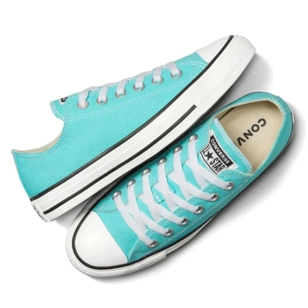 Converse Chuck Taylor All Star Low Top Double Cyan